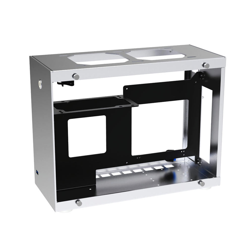 Aluminum Alloy Tempered Glass ITX Computer Case Mini Case