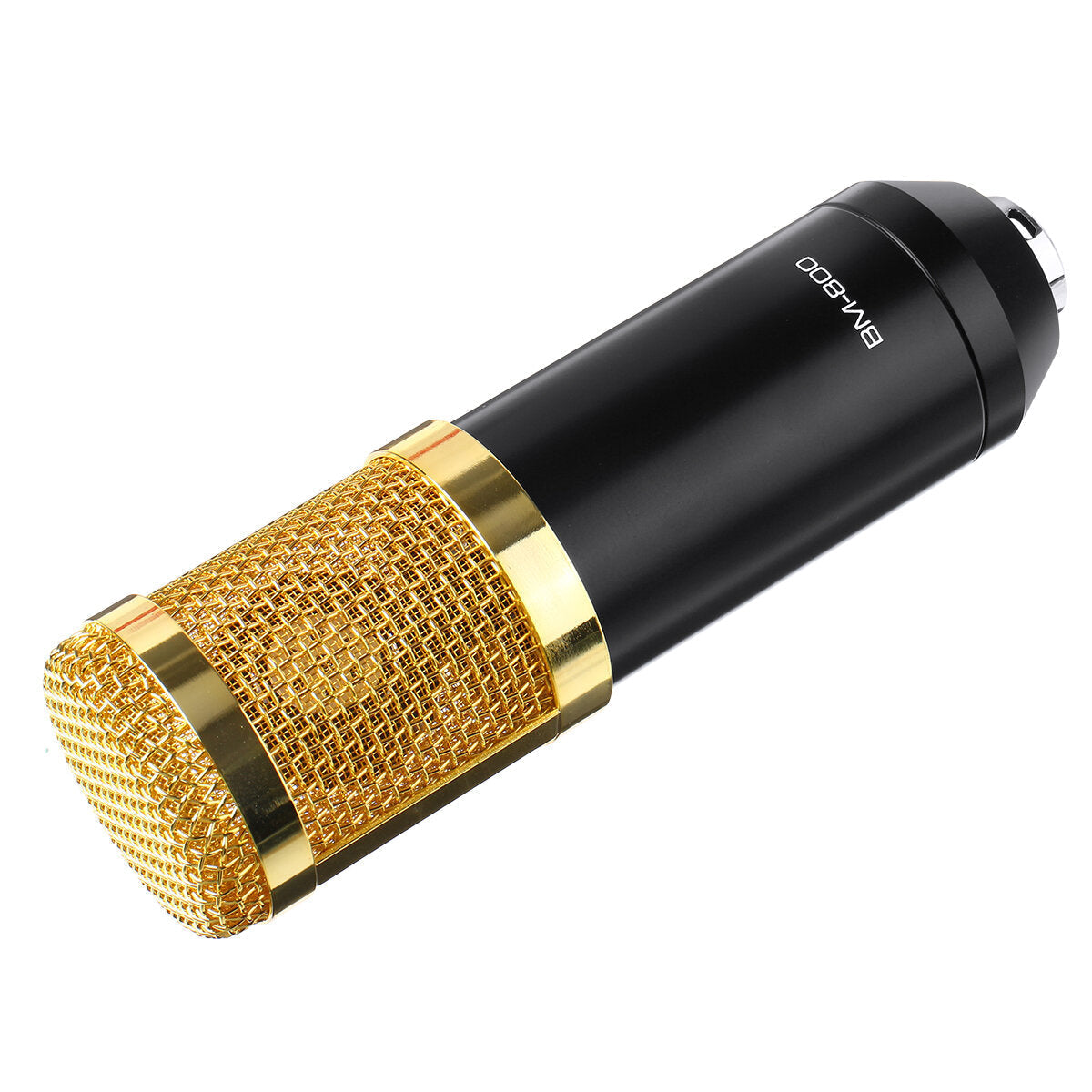 Condenser Microphone Kit Pro Studio Audio Recording Mic for Live Broadcast Mobile Phone PC Computer with Stand Shock Mount