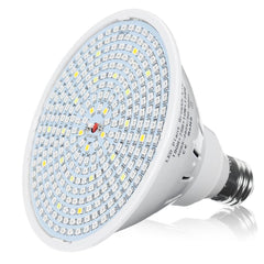 E27 30W LED Grow Light Full Spectrum Plant Lamp Set for Flower Seeds Greenhouse AC85-265V