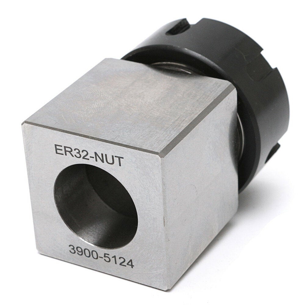 Hard Steel Square Collet Chuck Block CNC Lathe Tool Holder