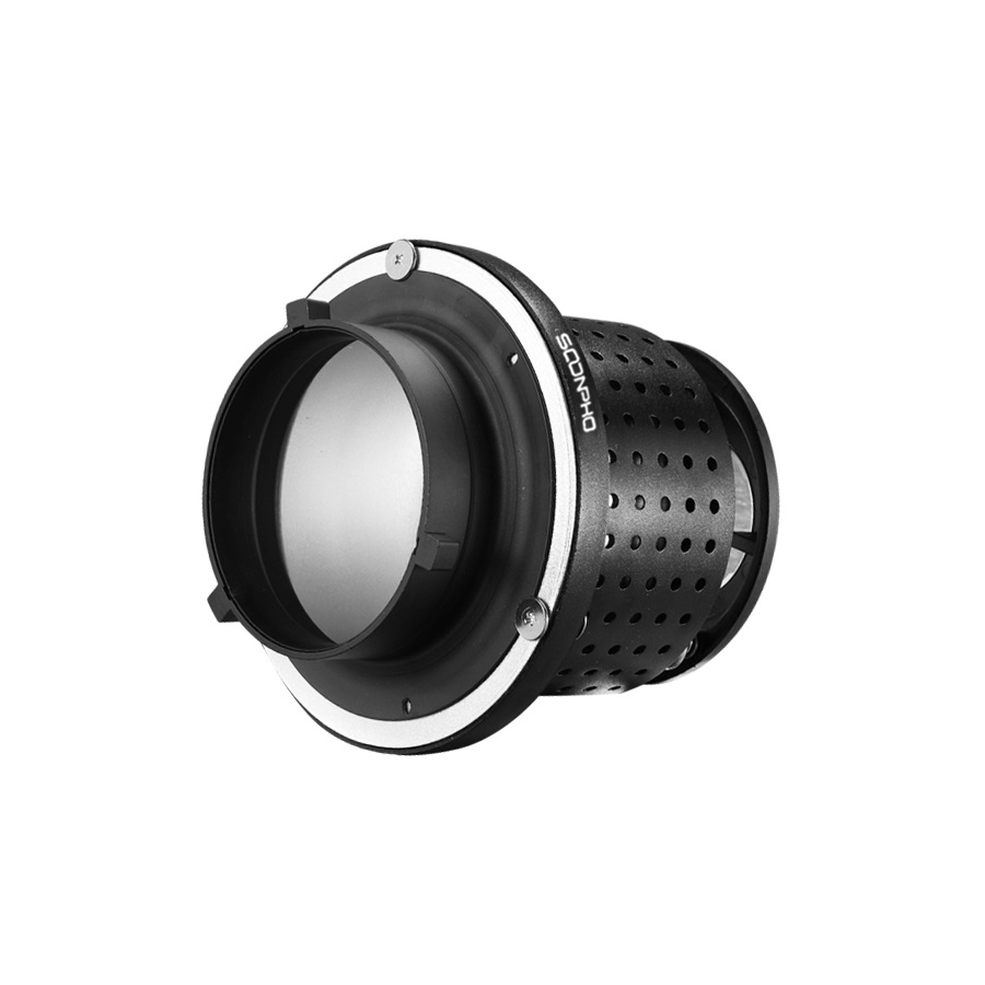 Condenser Photoflash Beam Tube with Lens Focalize Conical Snoots Photo Optical Art Special Effects Shaped Beam Light Flash Light Cylinder