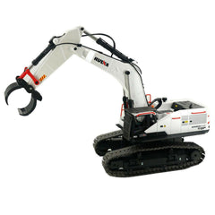 Toys 2.4G 22CH RC Excavator Alloy Vehicles w/ LED Light Sound Machine Toys Models