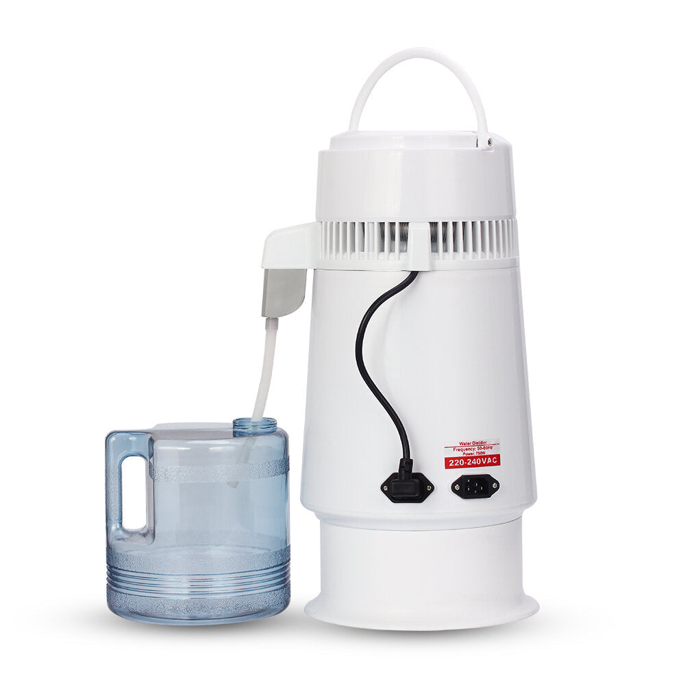 Dental 4L Home Pure Water Alcohol Distiller Water Filter Machine Distillation Purifier Moonshine Boiler Brewing Jug 750W