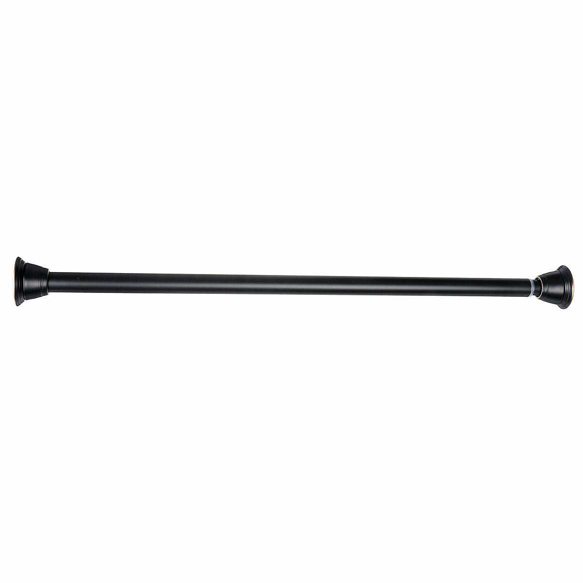 Extendable Telescopic Shower Curtain Pole Rod Bath Door Window Stainless Steel