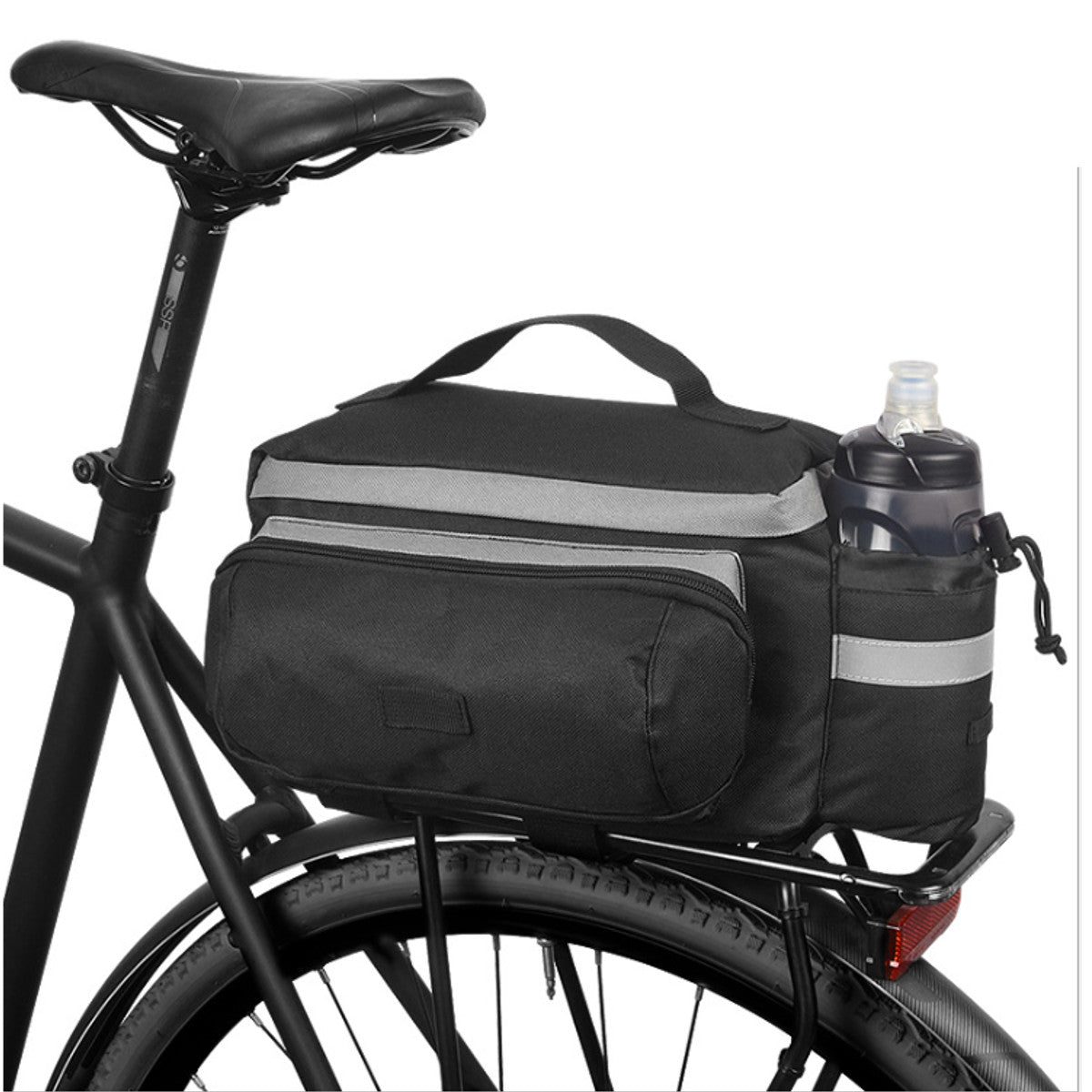 Bicycle Storage Luggage Carrier Basket Mountain Road Handbag With Handheld