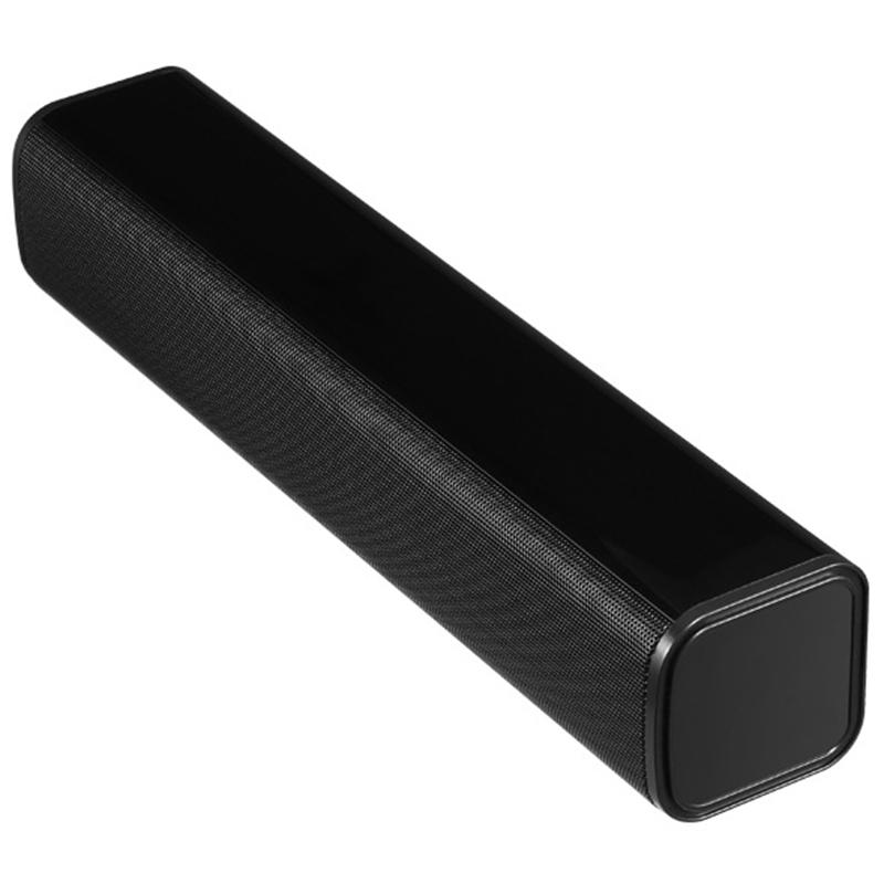 Dual Speaker Function Black Strip Subwoofer USB2.0 Computer Speaker
