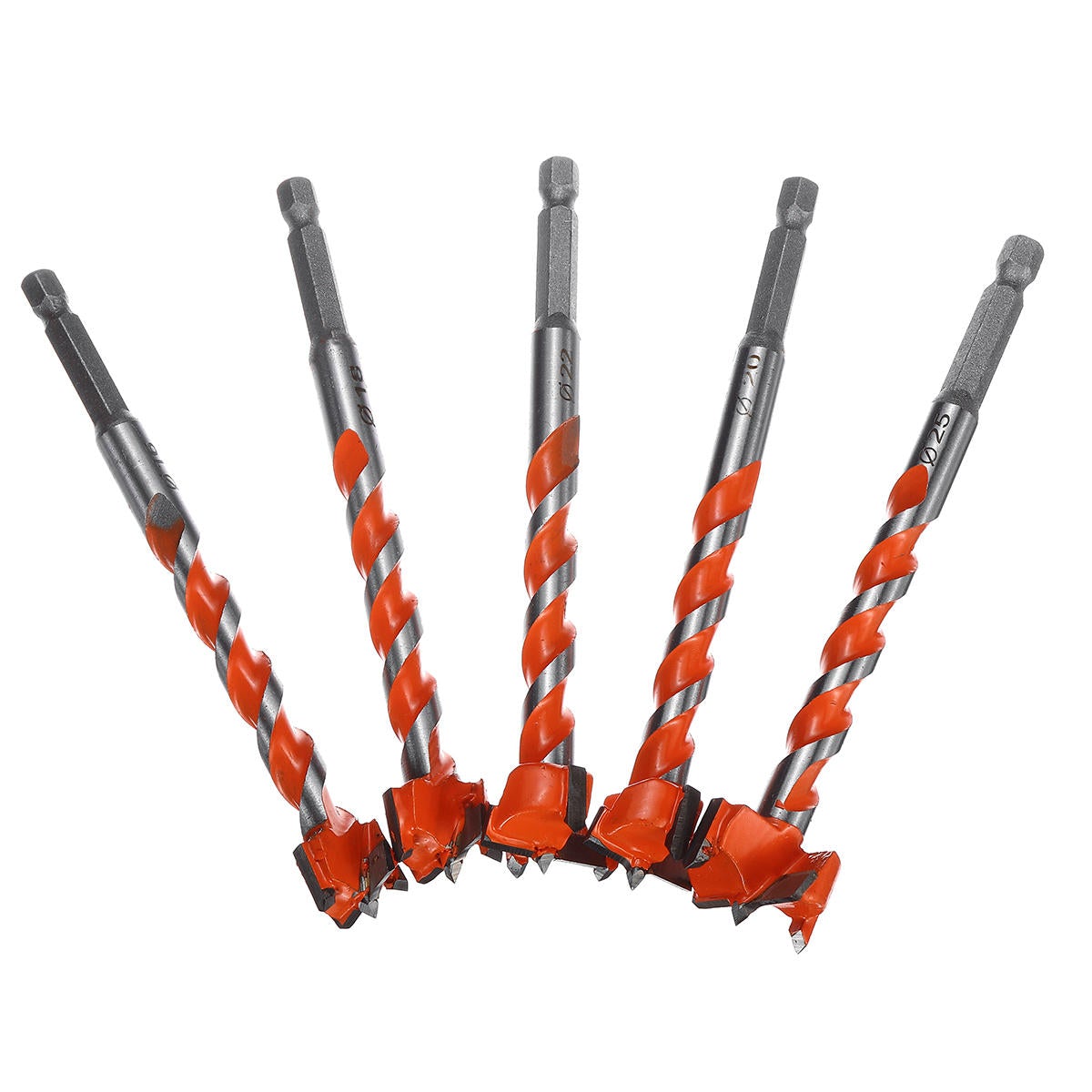 125mm Lengthened Woodworking Hole Saw Cutter Forstner Drill Bit Door Punching Auger Tool