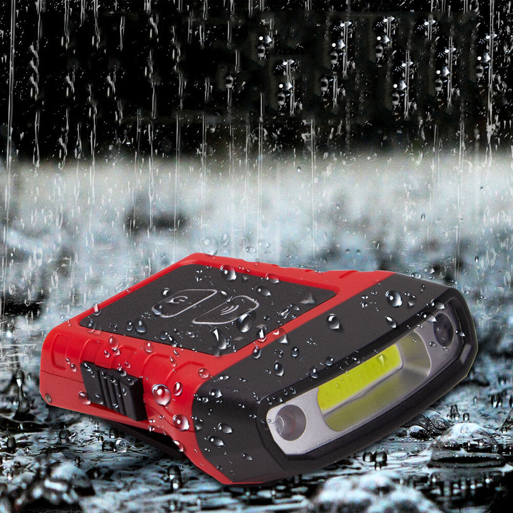 Waterproof Smart Sensor Strong Light Rotated 180 5 Modes Of Light USB Charging Bicycle Headlight
