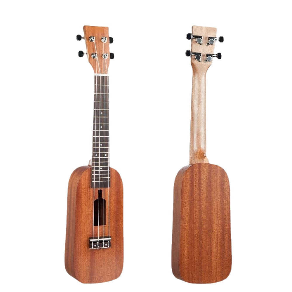 21/23 Inch Ukulele Bottle Design Sapele Topboard Backboard Rosewood Ukelele for Beginners