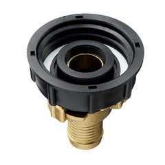 Faucet Tank Coarse Thread Drain Adapter to Brass with 20/25mm Hose Outlet Fitting Connector Replacement Valve Fitting Parts for Home Garden