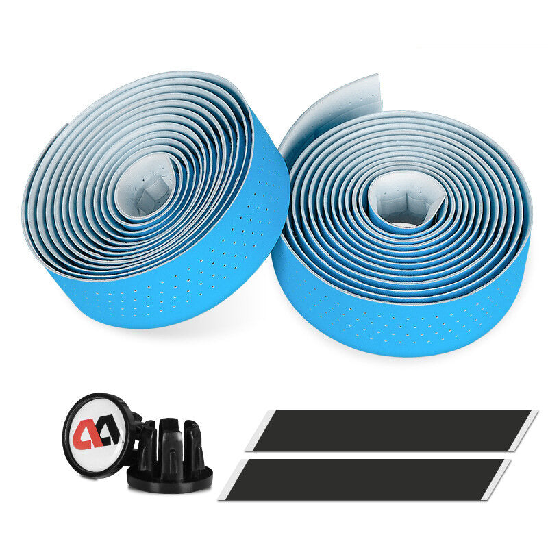 2PCS Soft Bicycle Handlebar Strap Anti-slip Wear-resistant EVA Bike Handlebar Tape Road Bike Grip Tape
