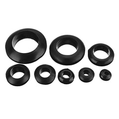 200Pcs Rubber Wires Harness Grommets Protect Wires Rubber Ring Sealing Grommet 3-20mm