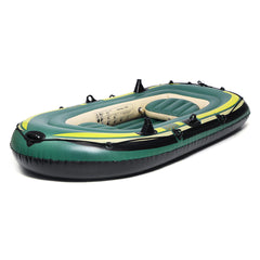 3 Person Inflatable Boat Set Raft Air Canoe Kayak Dinghy Fishing Rafting Water Outdoor Sport