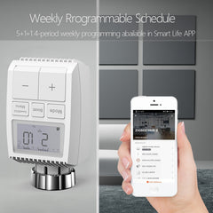 Smart Radiator Thermostat Smart Speaker Voice Control Thermostat