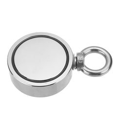 75mm Dual Side 500KG Neodymium Recovery Magnet with 10M/20M Rope Salvage Tool