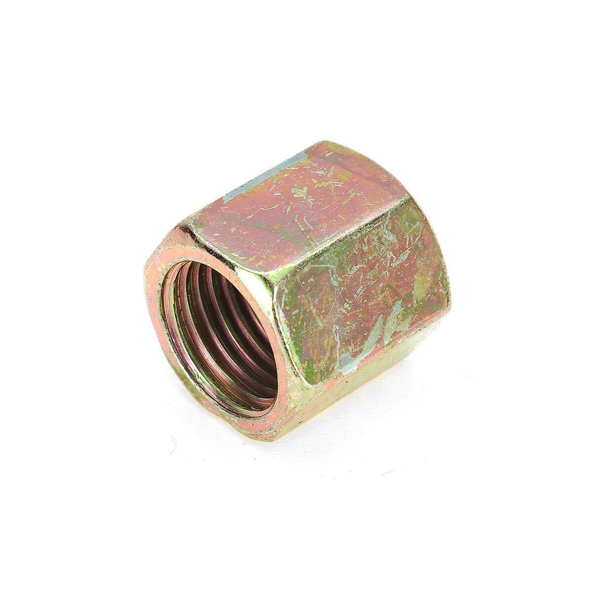 5Pcs 3/16" Copper Brake Line Pipe Fittings Female End Union Metric Nuts M10 x 1mm