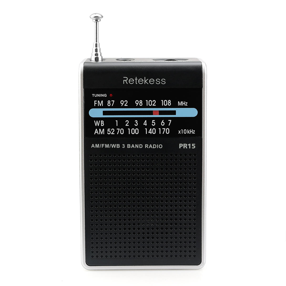 Digital Display Radio with FM AM for Family Camping Outdoor