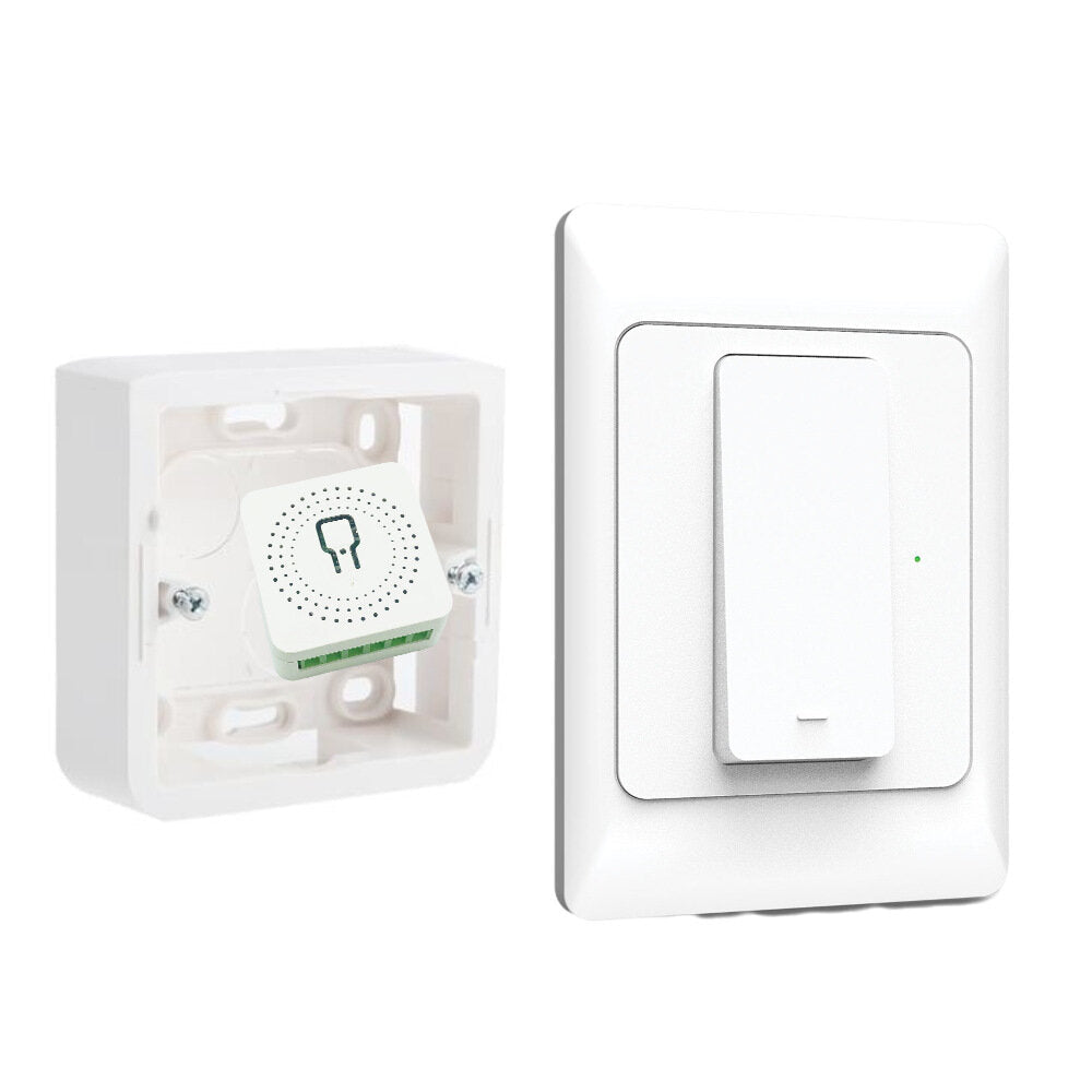 Mini Dual-control WIFi Smart Relay Switch Works with Home Assistant