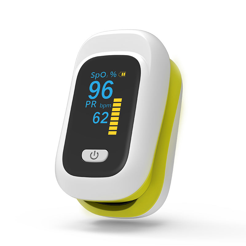 Mini OLED Finger-Clamp Pulse Oximeter Home Heathy Blood Oxygen Saturation Monitor
