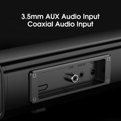 Bluetooth Speaker 30W Soundbar TV Bar 3D Stereo DSP 5.1 6D Sound Bass Subwoofer COX AUX Remote Control Soundbox