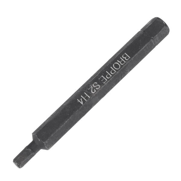 3pcs H4-H6 Hexagon Impact Screwdriver Bits 8mm Hex Shank 80mm Hexagon Screwdriver Bits Set