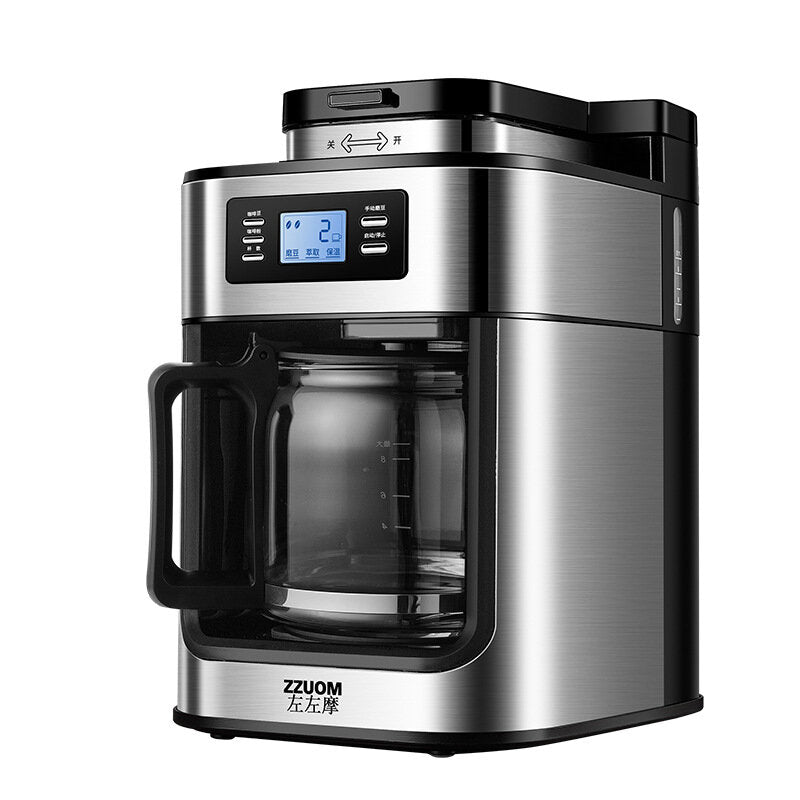 Automatic Coffee Machine 1000W 220V~50Hz Soy/Flour Dual Purpose Heat Preservation for Kitchen
