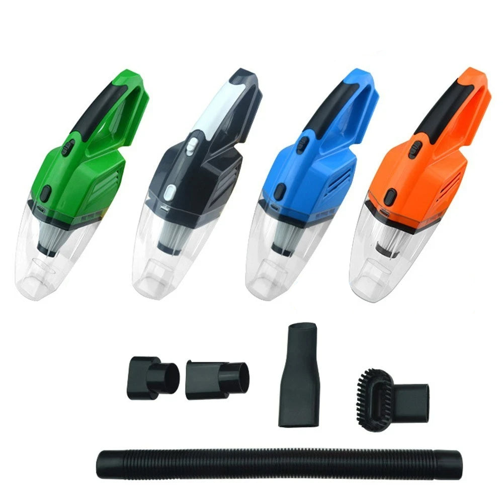 Portable 120W Car Vacuum Cleaner Household Handheld Perfect Accessories Kit