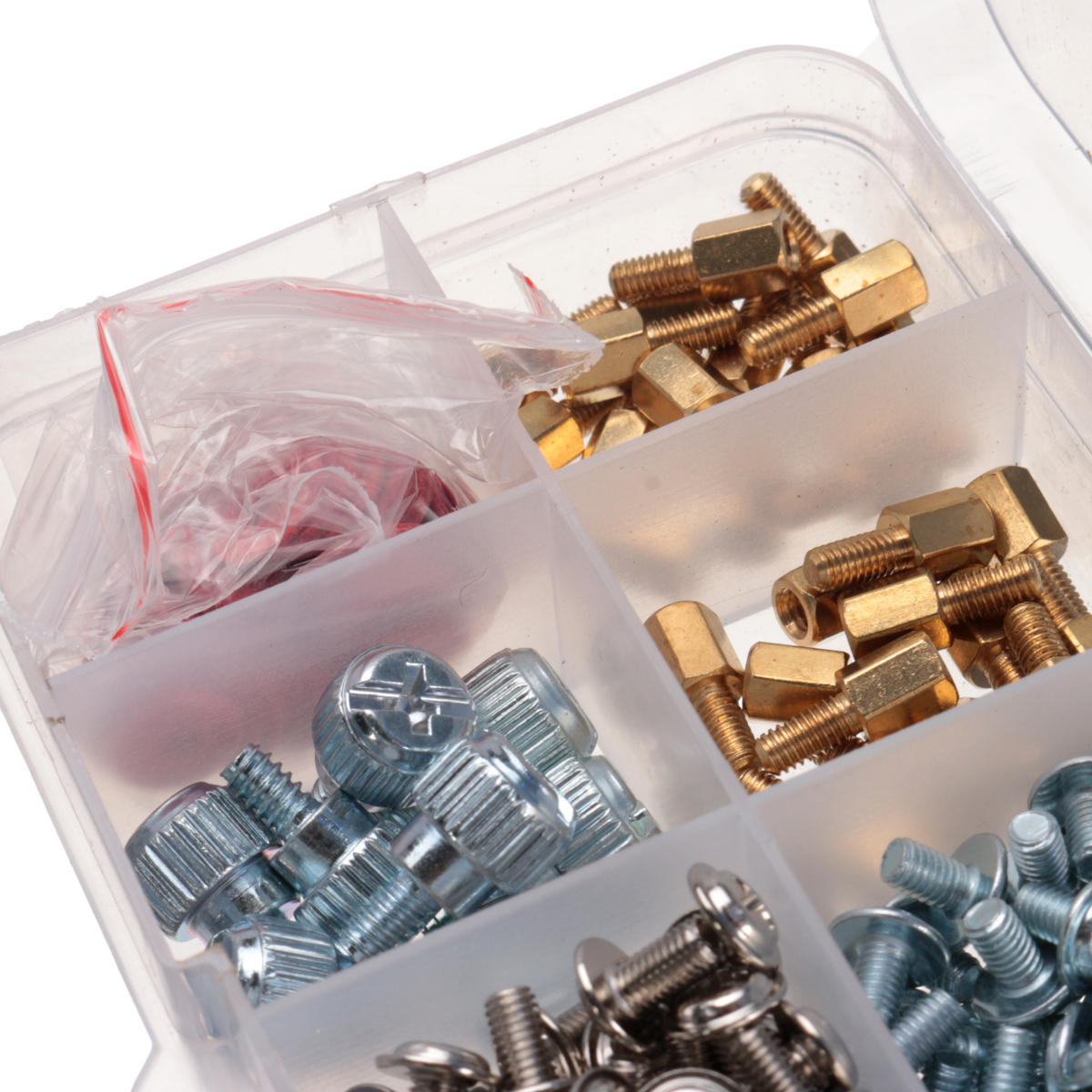 318Pcs Personal Computer Screw & Standoffs Set Assortment Kit for Mother Board