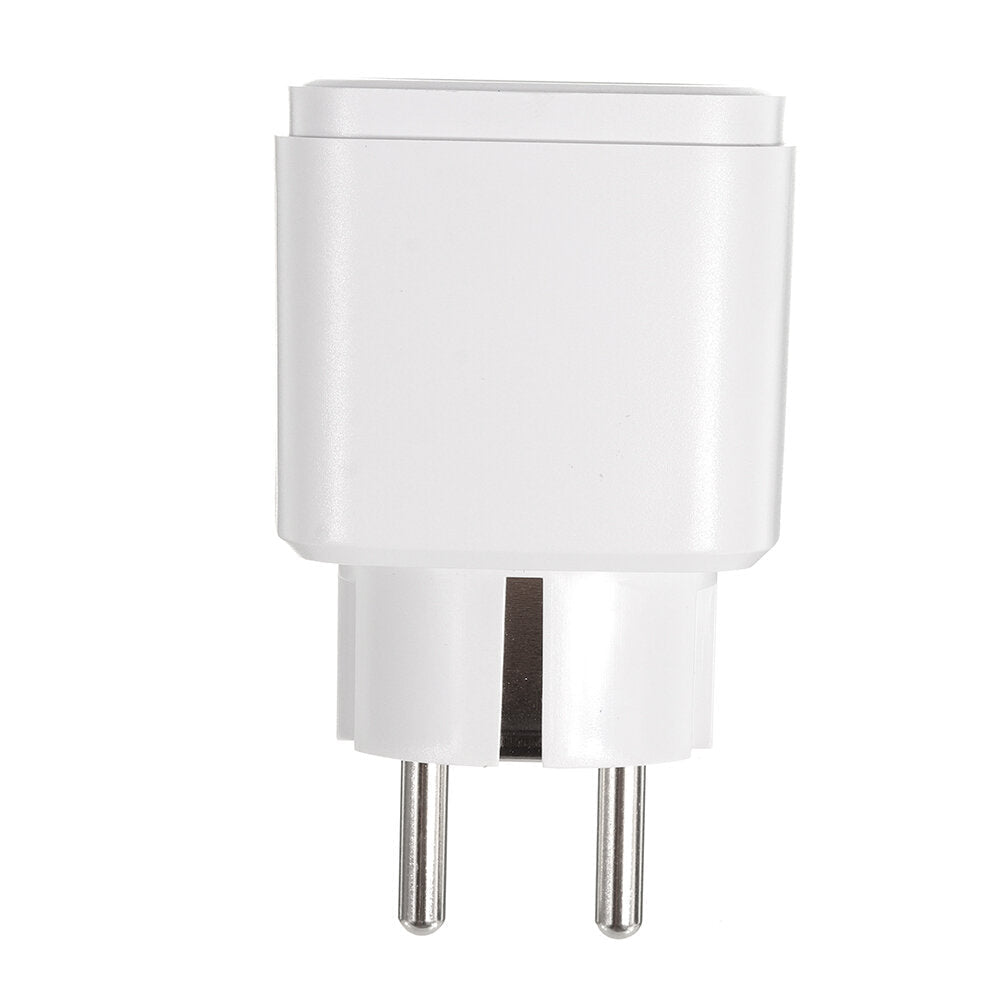 WiFi Smart Plug Home Power Switch Socket Outle 2.4GHzNet Works with Alexa/Google Assistant Timer No Hub Required 2pcs 15A EU