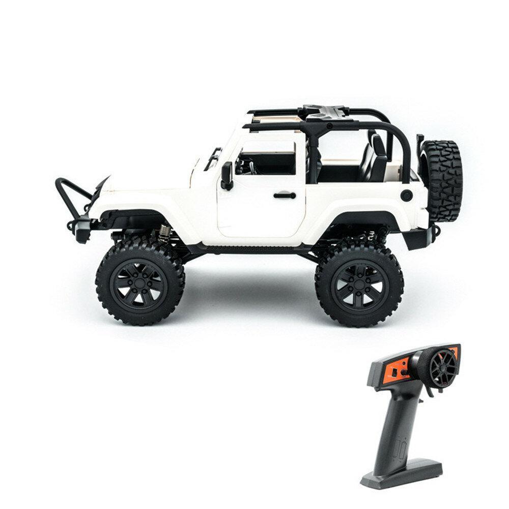 RC Car 2.4G 4WD Off-Road RC Vehicles with LED Light Climbing RC Truck RTR Model for Jeep