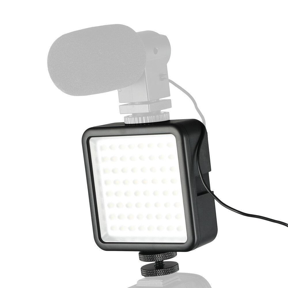 Video Fill Light for DSLR Camera Camcorder Mini DVR LED Flash Lamp Lighting for Photography Photo Video Recording