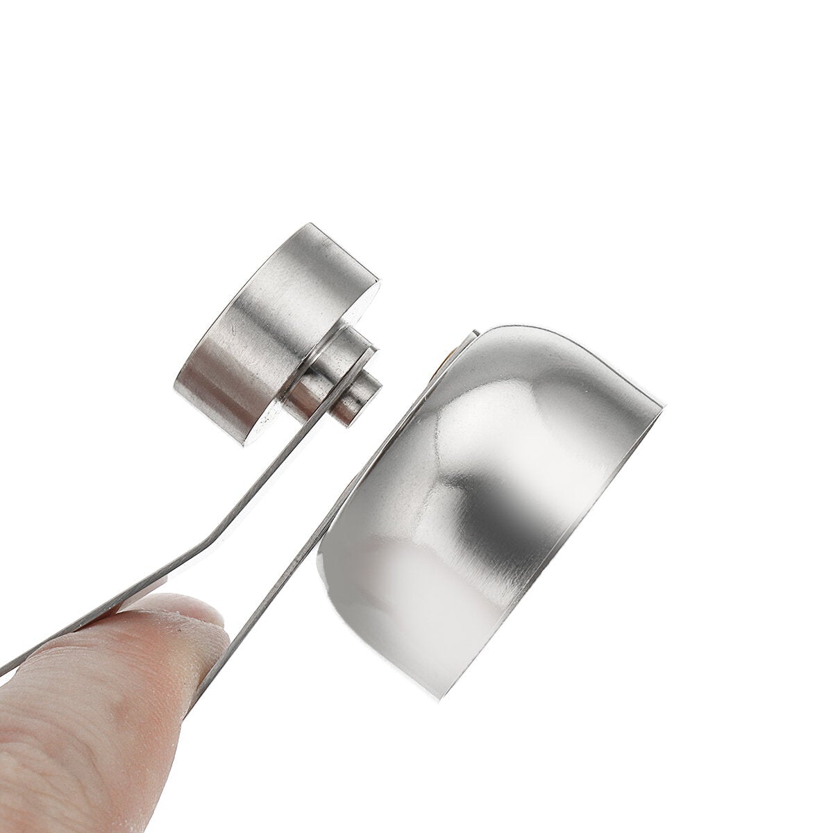 Stainless Steel Egg Topper Cutter Shell Opener Boiled Raw Egg Open Scissors Tool