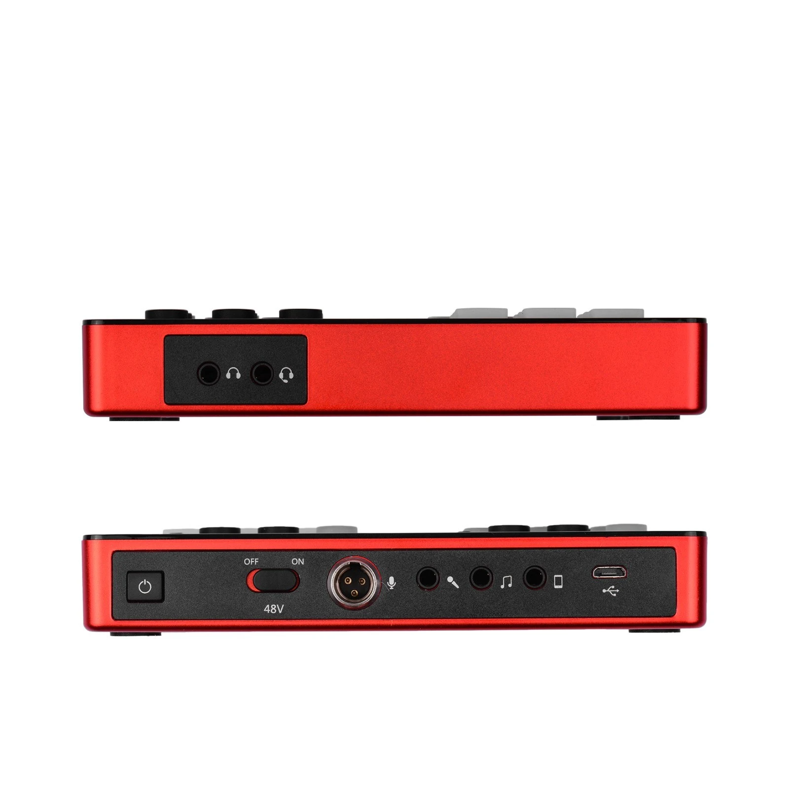 Portable Live Broadcast Sound Card with DSP