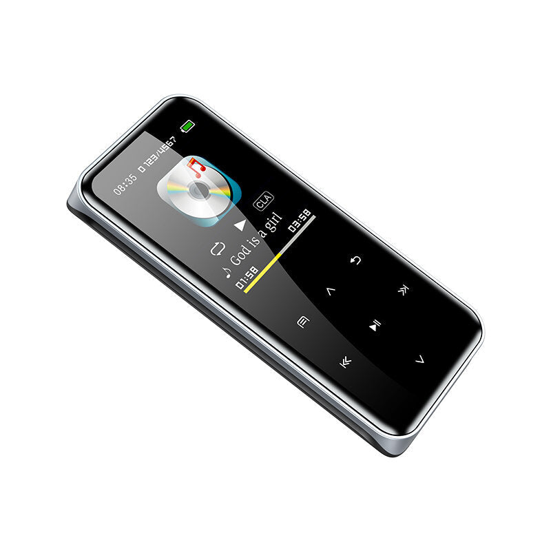 1.5 Inch LCD Display Bluetooth MP3 Player FM Radio E-book Reader Voice Recording High-Definition Noise Reduction Hi-Fi Music Player with Touch Screen
