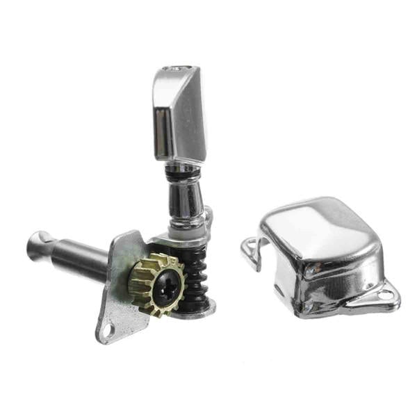 Acoustic Guitar String Semiclosed Tuning Pegs Tuners Machine Heads 6L Chrome