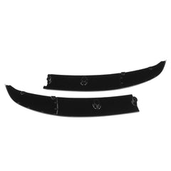 For 5 Series with M Sport Bumper Front Bumper Lip Spoiler Splitter Surround Molding Cover Trim Body Kit