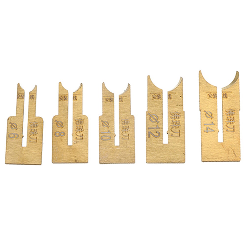 17pcs 6-14mm Ring Drill Bit Wood Bead Cutter Multifunction Wooden Thick Maker
