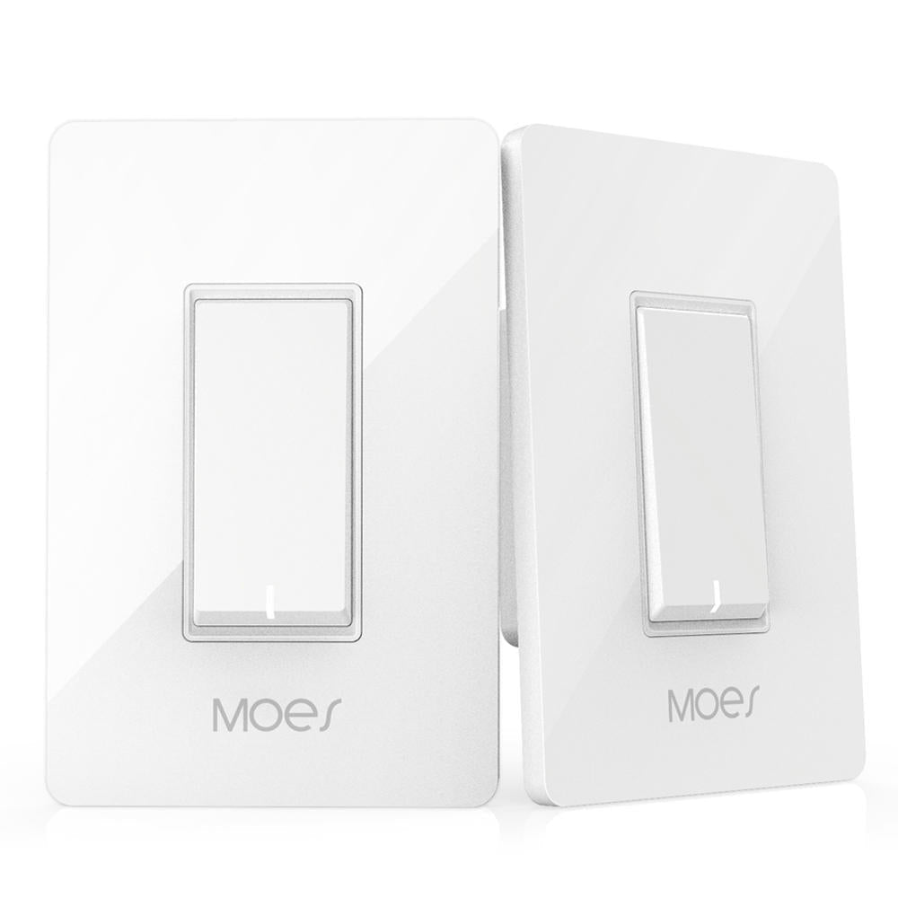 WiFi Smart Light 3 Way Switch Light Fan Control APP Remote Control Works with Alexa And Google Home No Hub Required