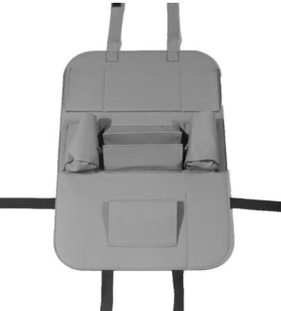 Pu Leather Car Seat Back Organizer Backseat Storage Box