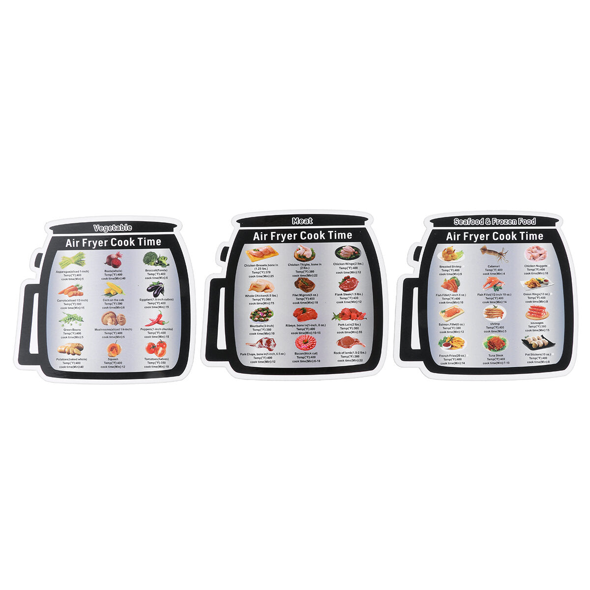 17Pcs 7/8/9'' Air Fryer Accessories Set Non-stick Frying Cage Dish Baking Pan