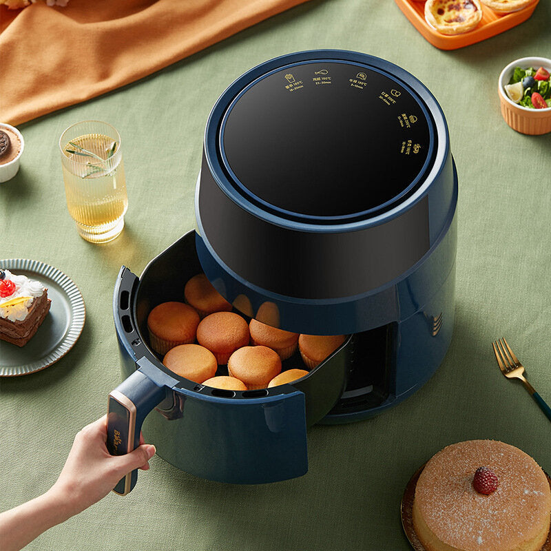 Automatic Smart Air Fryer 1500W 220V~50Hz Oil Free Power Failure Protection CN 4.6L