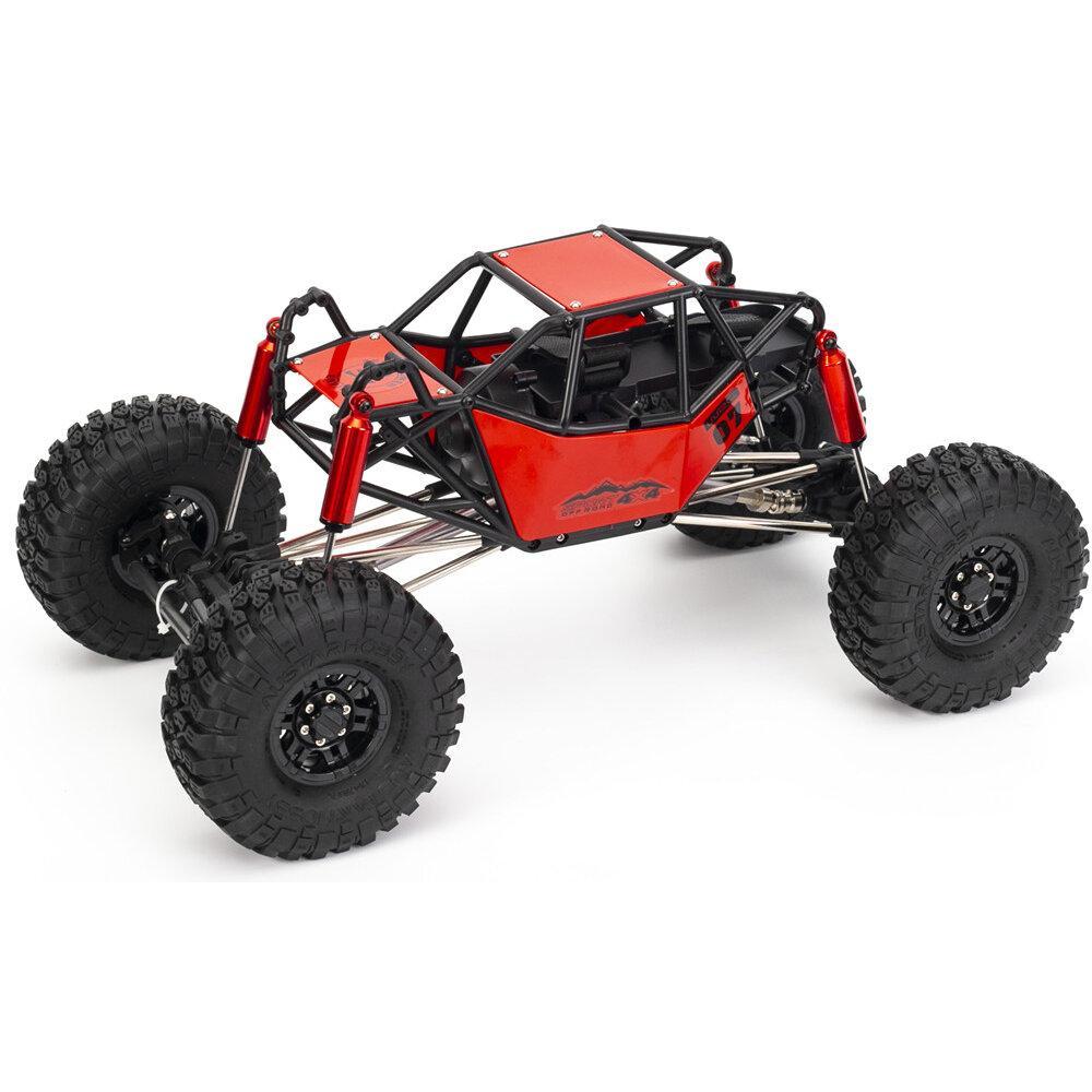 Wheelbase Rock Car Chassis With Tube Roll Cage Electric Parts for 1/10 RC Crawler Car Axial SCX10 90046 TRX4 Vechicle Models