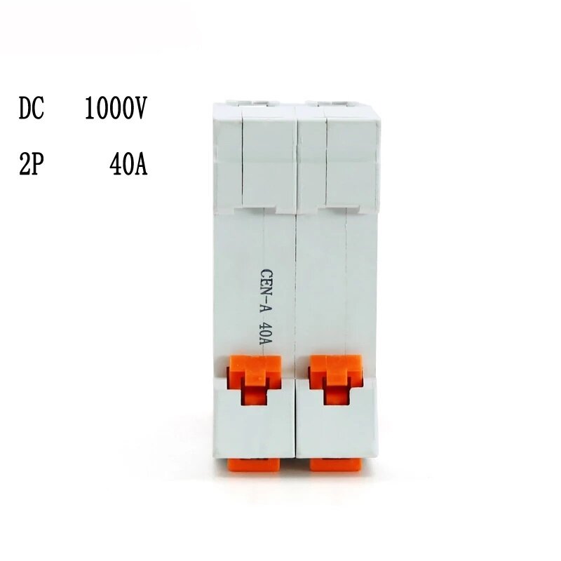 Solar Mini Circuit Breakers MCB Breakers with Short-circuit and Overload Protection Have1000V 10A 16A 25A 32A 40A 50A 63A