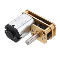 DC12V 105rpm 1:200 Ratio DC Motor Permanent Magnet Reduction Gear Motor