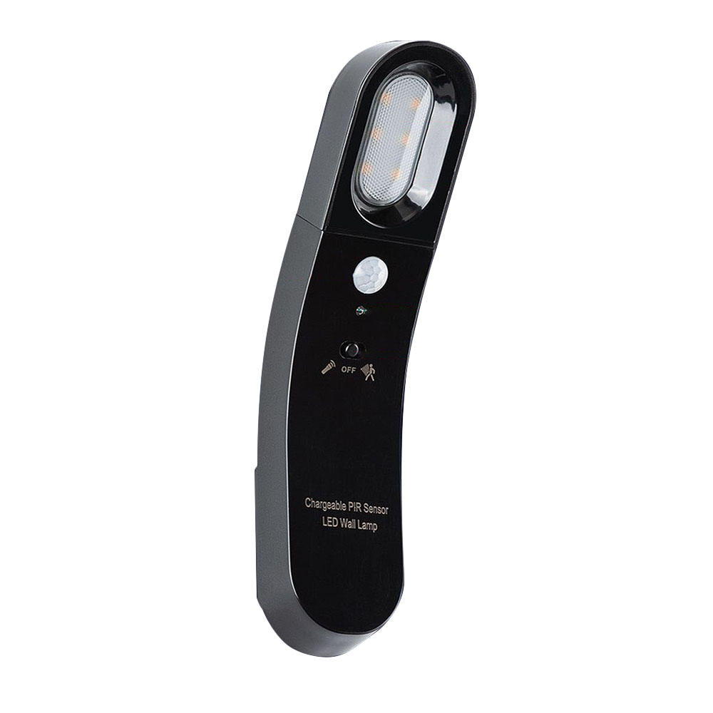 USB Charging PIR Induction Wall Lamp 3000K/6500K 360 Rotation LED Night Light Human Body Induction Bedside Lamp