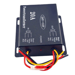 Vehicle Car DC 24V to 12V 6A 10A 15A 20A 30A Power Supply Transformer Converter