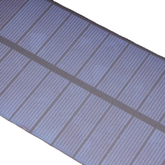 30W Foldable USB Solar Panel Monocrystal Solar Cell Folding Waterproof 5 Panels Charger Outdoor Mobile Power Battery Charging
