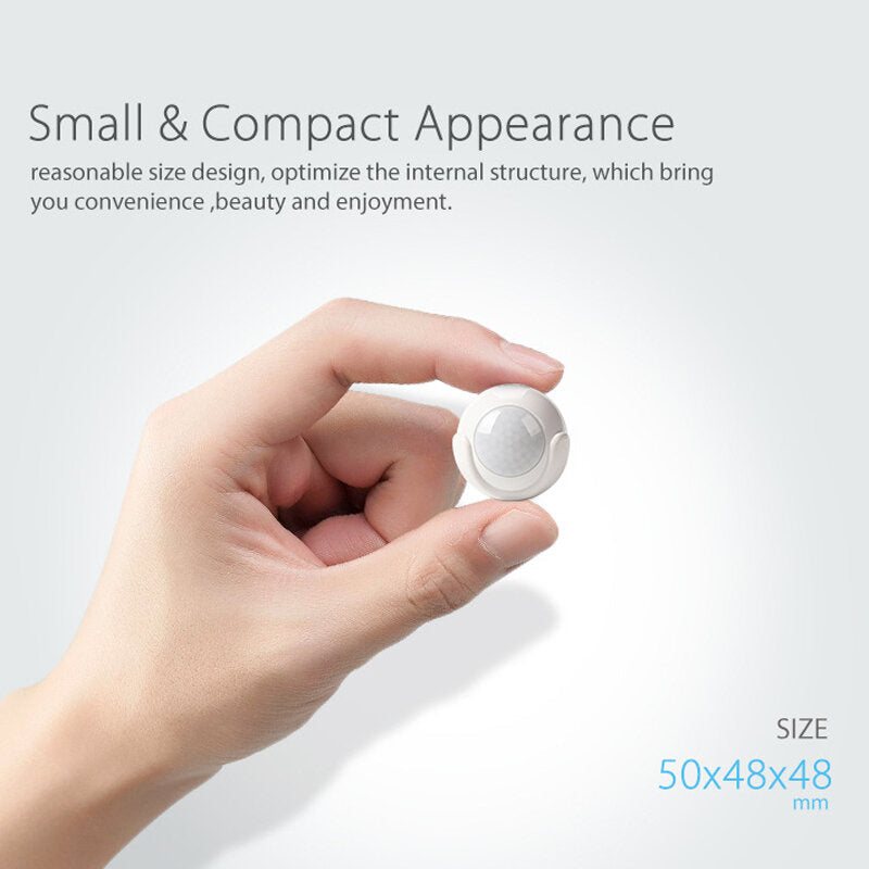 Intelligent Infrared Detector Wifi Wireless Motion Sensor Intelligent linkage Infrared Work with Tuya Amazon Google Home IFTTT