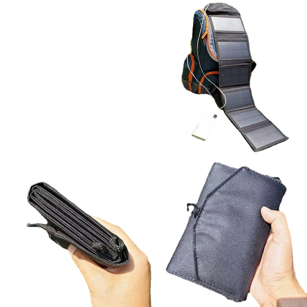 Foldable USB Solar Panel Solar Cell Portable Folding Waterproof Solar Panel folded Outdoor Mobile Power Battery Charger
