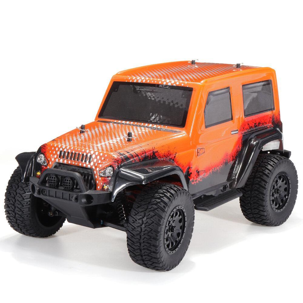 RC Car Crawler 2.4G 4WD Off-road RC Vehicle Models Full Proportional Control Nylon Anti-collision for Adults and Kids